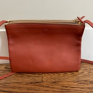 Celine trio small bag in brick